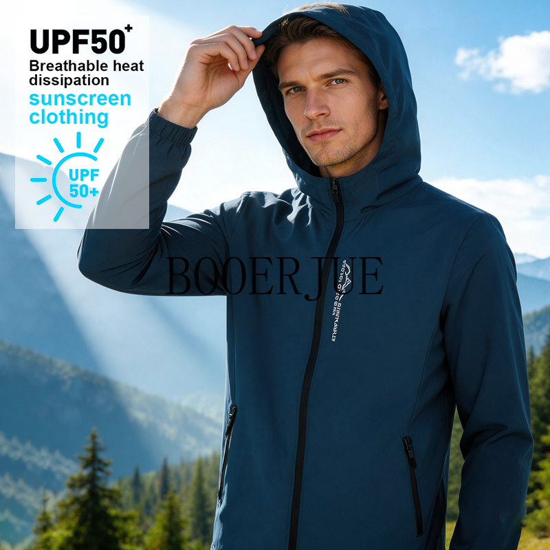 Outdoor Sport Coat - Chaqueta Impermeable para Hombre, Deportiva, de