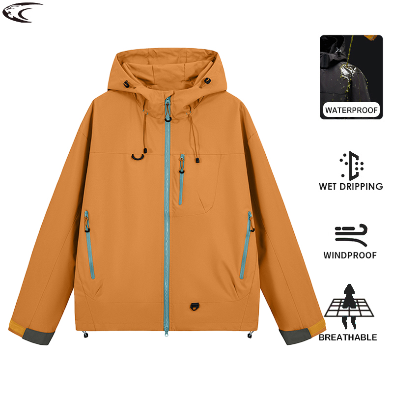 Outdoor Sport Coat - LNGXO-Chaqueta impermeable para senderismo para hombre