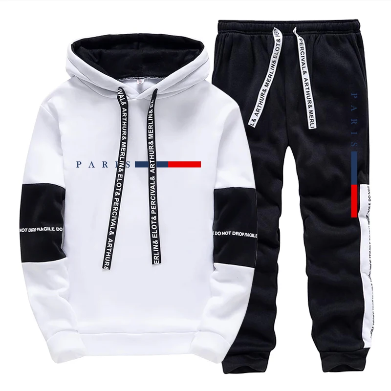 Outdoor Sportswear - Conjunto para Hombre/Sudadera con Capucha/Pantalones, Moda