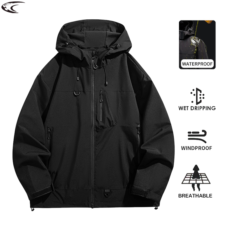 Outdoor Sport Coat - LNGXO Chaqueta impermeable unisex para deportes