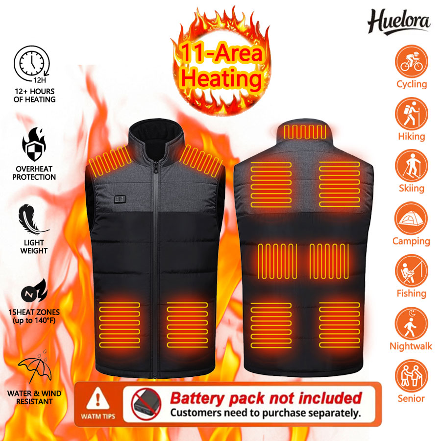 Outdoor Sport Coat - Chaleco con cuello levantado y 11