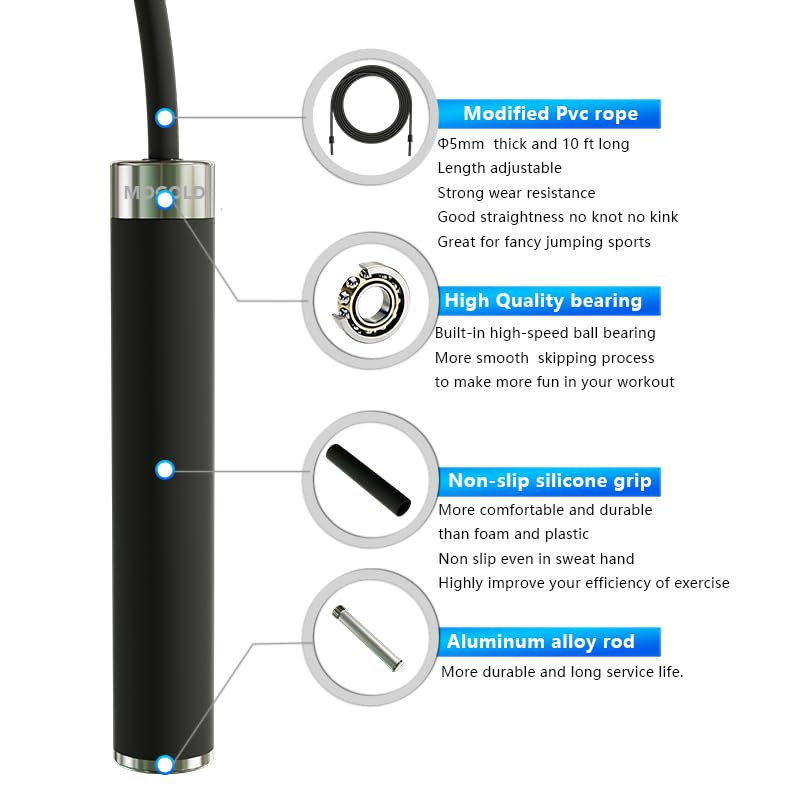 Cuerda de saltar de boxeo para - Speed Skipping Rope reseña y precio