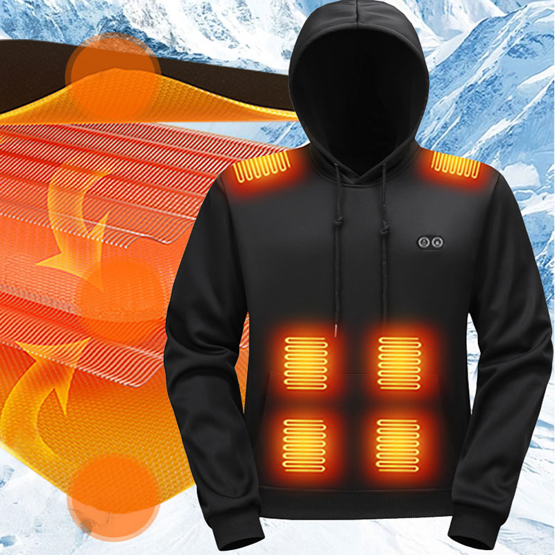 Sudadera con capucha con calef - Outdoor Sport Coat reseña y precio